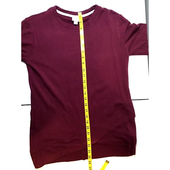 -A NEW DAY- WOMENS LONG SLEEVE FLEECE PULL OVER CREW NECK SIZE SMALL - Picture 6 of 8